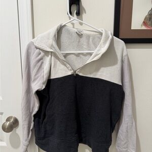 J. Crew Cream Textured Pullover